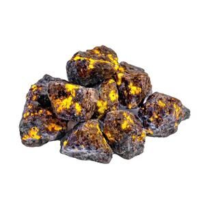 Yooperlite Stones 0.45 lb Bulk Rough UV Glow Fluorescent Rock